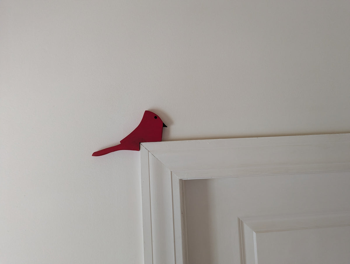 Cardinal Door Hanger