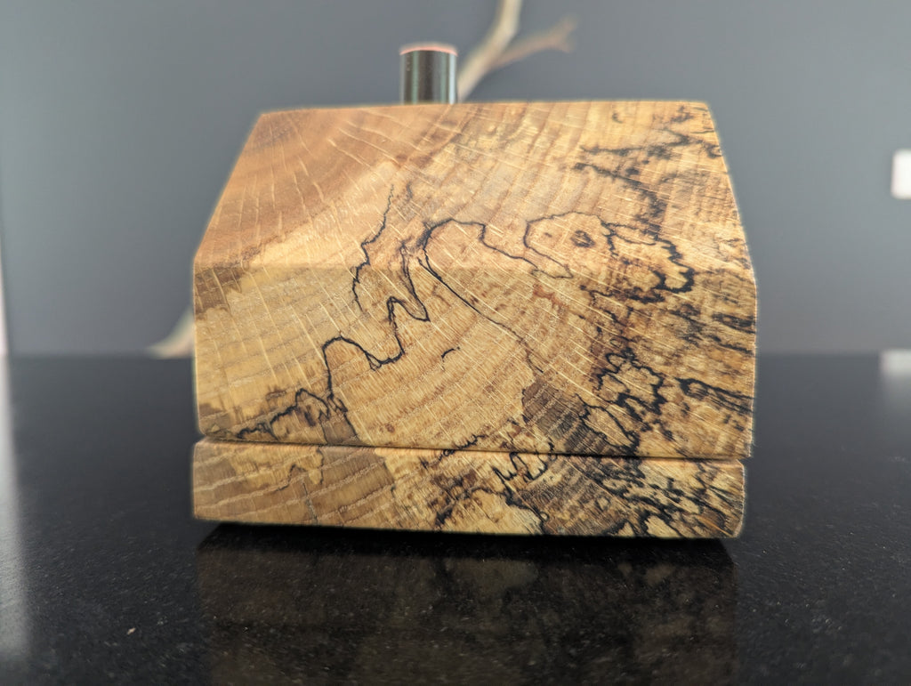 Cozy Incense Cabin - Spalted Oak