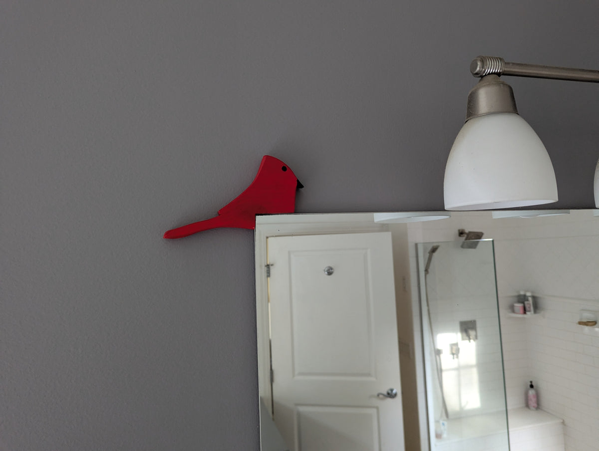 Cardinal Door Hanger
