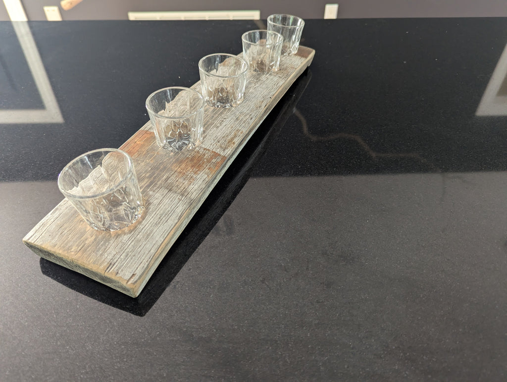 Whiskey Barrel Flights