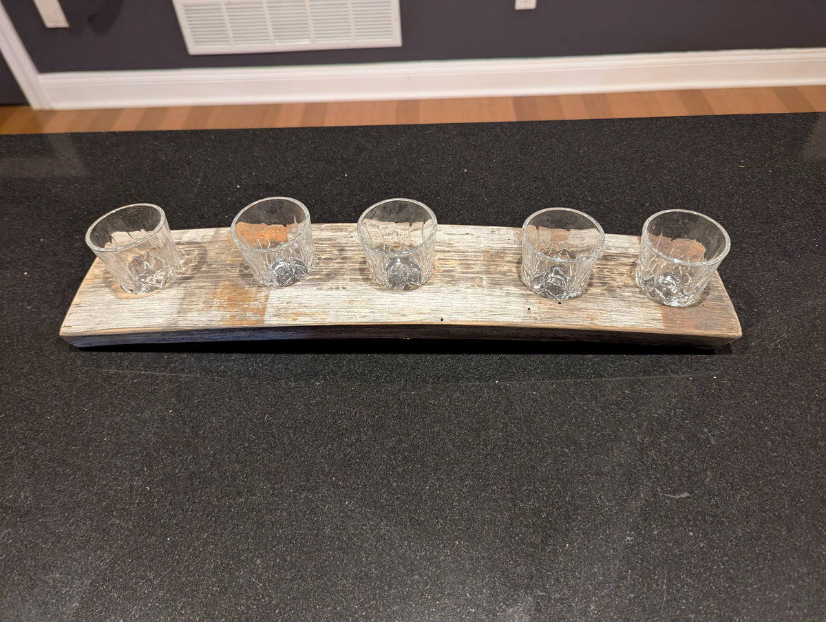 Whiskey Barrel Flights