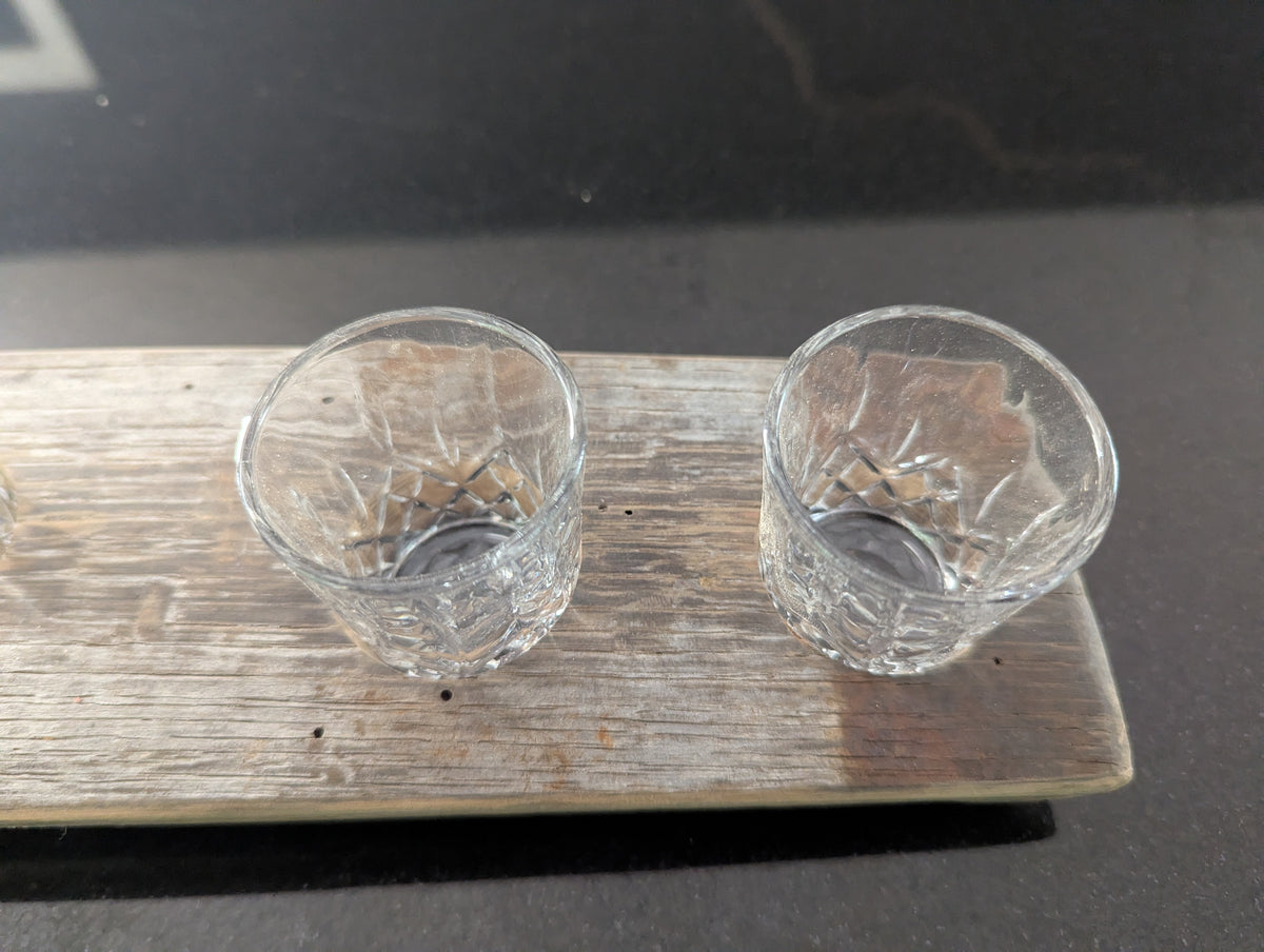 Whiskey Barrel Flights
