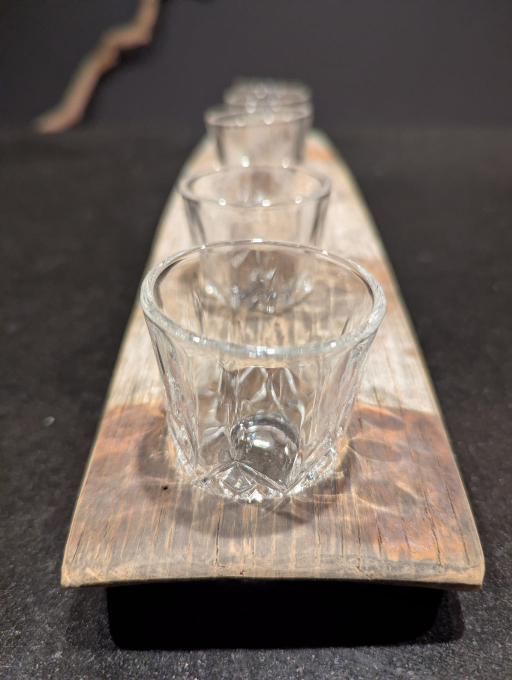 Whiskey Barrel Flights