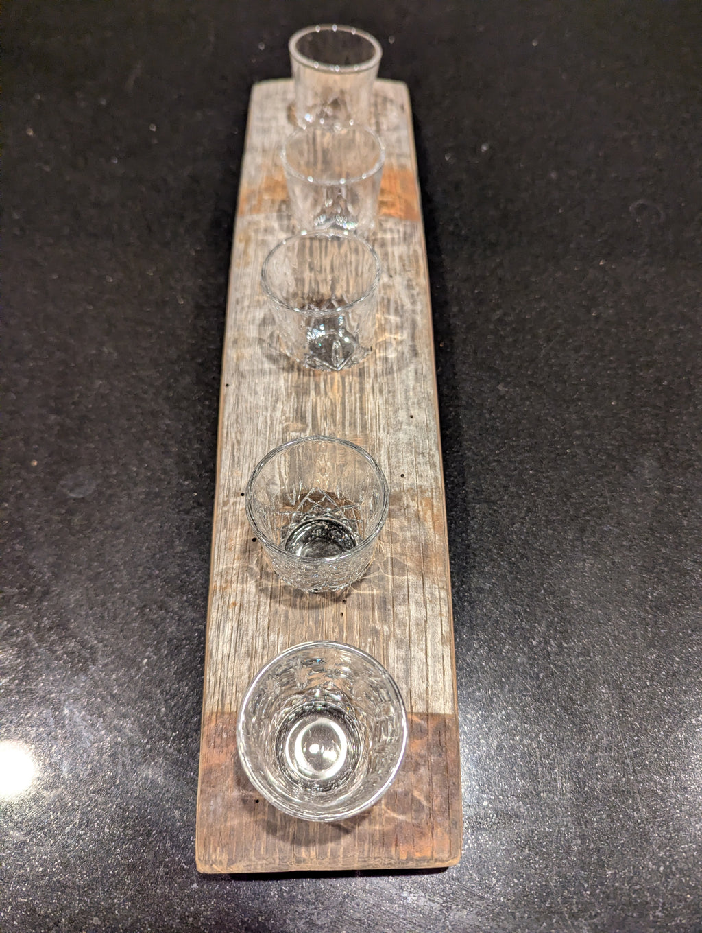 Whiskey Barrel Flights