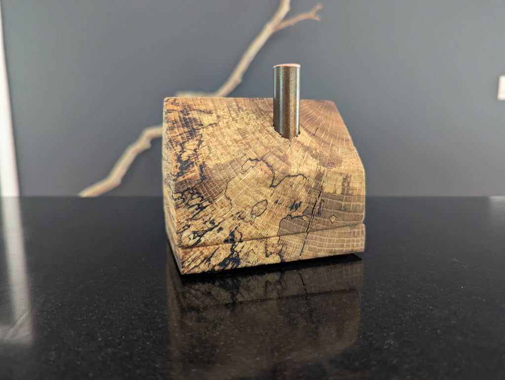 Cozy Incense Cabin - Spalted Oak