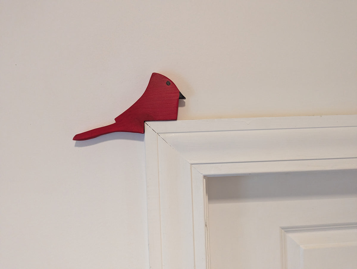 Cardinal Door Hanger