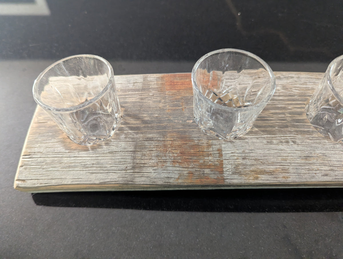Whiskey Barrel Flights