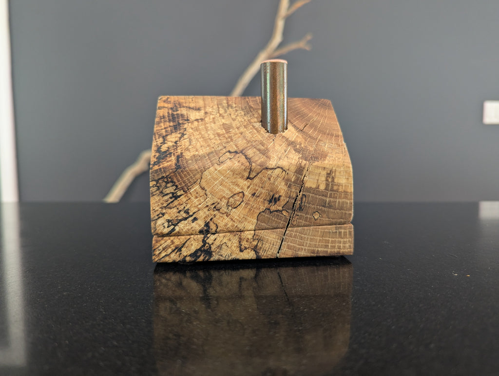 Cozy Incense Cabin - Spalted Oak