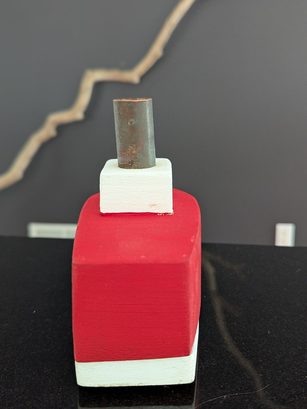 Steamship Incense Burner - Red